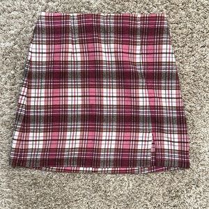 Cat and Jack pink flannel skirt